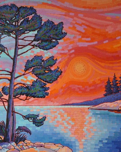 Brickilism™ work by E.A. Evans